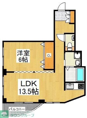 チェリーブロッサムビルの物件間取画像